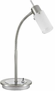 Leuchten Direkt Lampada da tavolo MAX LED 1 flg. acciaio