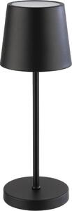 APS 17026 MERLE MINI Lampada da tavolo USB-C wireless, temperatura colore e luminosità regolabili, resistente agli spruzzi IP 54, inclusa docking station e telecomando