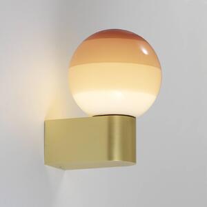 MARSET Applique da parete di design Dipping Light A1, dimmerabile, Ottone / Oro, Soggiorno / Sala da pranzo, Metallo, Design, Applique