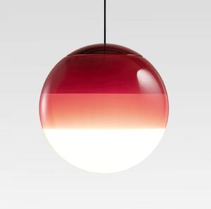 MARSET Lampada a sospensione Dipping Light, dimmerabile, Rosso, Soggiorno / Sala da pranzo, Vetro, Design, Lampada a sospensione