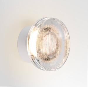 MARSET Applique da esterni a LED Roc, dimmerabile, Bianco / Opale, Alluminio, Design, Applique LED da esterni