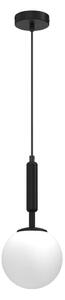 Lampadario a sospensione con filo SPIRA 1xE14/15W/230V nero