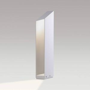MARSET lampioncino LED Domus, altezza 55 cm, bianco, alluminio dimmerabile, Bianco / Opale, Alluminio, Design, Lampada LED da esterni
