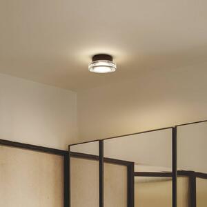 MARSET Applique da esterni a LED Roc, dimmerabile, Nero, Alluminio, Design, Applique LED da esterni