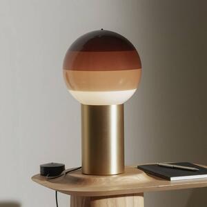 MARSET Lampada da tavolo di design Dipping Light, Marrone / Ruggine, Soggiorno / Sala da pranzo, Vetro, Design, Lampada da tavolo