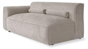 Divano componibile beige (con penisola a sinistra) Flex Felix – Miuform
