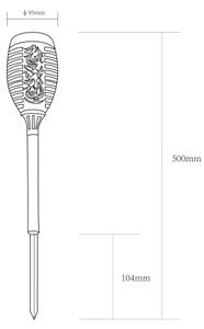 Globo 33535-2 - SET 2x Lampada solare LED LED/0,1W/3V IP44
