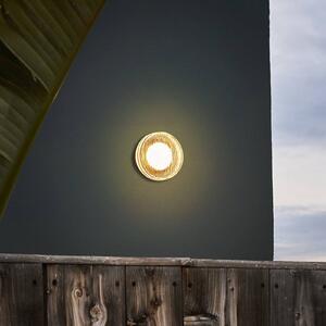 MARSET Applique da esterni a LED Roc, dimmerabile, Bianco / Opale, Alluminio, Design, Applique LED da esterni
