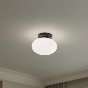 Plafoniera soffitto Ufo Domiluce, dimmerabile, Bianco / Opale, Soggiorno / Sala da pranzo, Vetro, Moderno, Plafoniera
