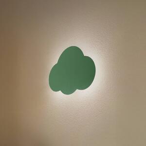 Applique da parete Cloud TK Lighting, dimmerabile, Verde, Soggiorno / Sala da pranzo, Metallo, Giovanile, Applique