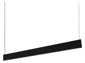 Ideal Lux - Lampadario LED a sospensione con cavo STEEL LED/24W/230V 3000K CRI 90 120 cm nero