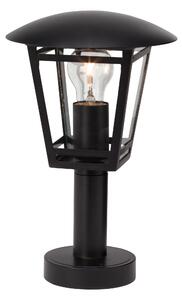 BRILLANTE battiscopa per esterni Riley | luce per esterni| metallo/vetro | nero | IP44 | 1x E27 max. 40 W