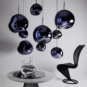 Tom Dixon Lampada a sospensione Melt Mini, dimmerabile, Alluminio / Grigio / Zincato, Soggiorno / Sala da pranzo, Plastica, Design, Lampada a sospensione