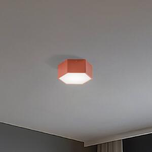 Plafoniera a LED Libre Argon, Terracotta, Soggiorno / Sala da pranzo, Metallo, Plafoniera LED