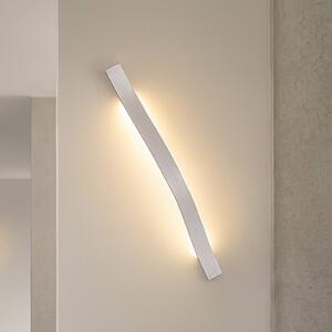 Applique da parete a LED Alvon Lindby, Alluminio / Grigio / Zincato, Soggiorno / Sala da pranzo, Metallo, Moderno, Applique a LED