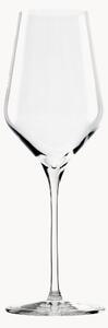 Set di 6 bicchieri da vino bianco in cristallo Quadrophil