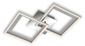 Lampada da soffitto LED lampada da soffitto dimmerabile 3000K orientabile 22W cromato Briloner