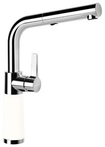Rubinetto da cucina Schock SC-540 cromo/Cristadur bocca estraibile Linea Verde Giorno