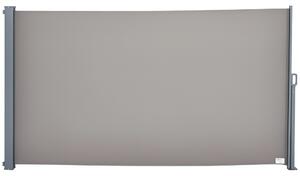 Outsunny Tenda da Sole Laterale e Avvolgibile (3x1.6m) in Alluminio e Poliestere Imperemabile Anti-UV, per Vento/Privacy|Aosom