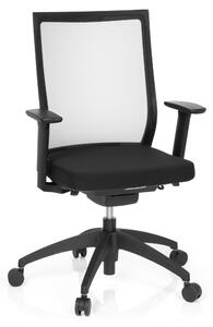 Sedia da ufficio, girevole, ASPEN nero