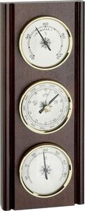 TFA - Stazione meteo analogica in legno massello - 20.1002.03 - noce