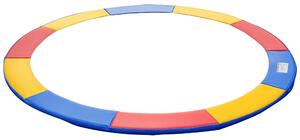 HOMCOM Copertura Bordo di Protezione per Trampolino Elastico Giaridno in PVC ( Ø244cm )|Aosom