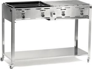 HENDI Grill-Master Quattro, 22kW, 1330x600x(H)920mm