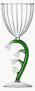 Calice in vetro borosilicato fatto a mano Botanica