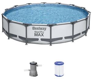 Piscina Tonda con struttura Steel Pro MAX 427x84 cm Bestway 56595