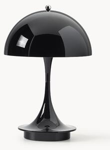 Lampada da tavolo portatile a LED con luce regolabile Panthella 160, Design Verner Panton
