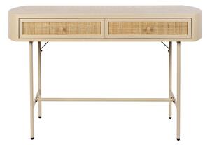 Tavolo consolle beige 40x120 cm Amaya – White Label