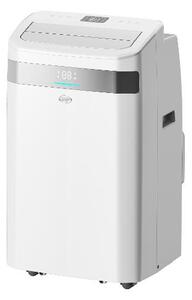 Argo Condizionatore Portatile 13000 Btu/h Climatizzatore con Pompa di Calore Classe A/A+ Funzione Deumidificatore con Wi-Fi Telecomando e Timer col
