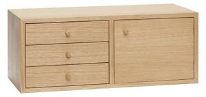 Mobile a sospensione in rovere naturale 50x20 cm Piccolo - Hübsch