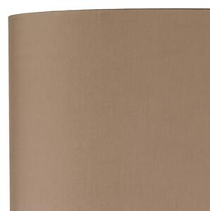 Där Lighting MAD4975 - Lampada da terra MADRID 1xE27/60W/230V marrone/ottone