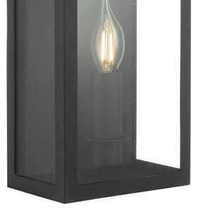 Där Lighting VAP5222 - Lampada da parete per esterni VAPOUR 1xE14/60W/230V IP44 nera