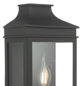 Där Lighting VAP5222 - Lampada da parete per esterni VAPOUR 1xE14/60W/230V IP44 nera