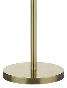 Där Lighting MAD4975 - Lampada da terra MADRID 1xE27/60W/230V marrone/ottone