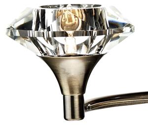 Där Lighting LUT0975 - Applique LUTHER 2xG9/40W/230V in ottone