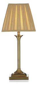 Där Lighting TAY4075-X - Lampada da tavolo TAYLOR 1xE14/40W/230V beige/ottone