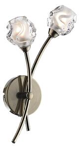 Där Lighting SEA0975 - Applique da parete SEATTLE 2xG9/40W/230V in ottone