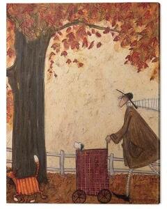 Quadro su tela Sam Toft - Following hte Pumpkin