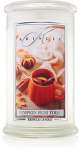 Kringle Candle Pumpkin Rum Toddy candela profumata 624 g