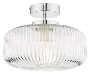 Där Lighting RIV5208 - Plafoniera da bagno RIVA 1xE27/60W/230V IP44 cromo