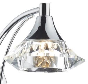 Där Lighting LUT0750 - Lampada da parete LUTHER 1xG9/40W/230V cromo lucido
