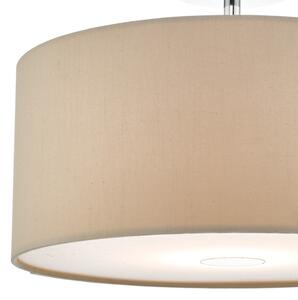 Där Lighting RON6529 - Lampada a sospensione con cavo RONDA 1xE27/60W/230V nero/beige
