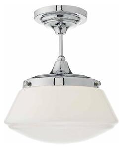 Där Lighting CAD0150 - Plafoniera da bagno CADEN 1xE27/60W/230V IP44 cromo lucido