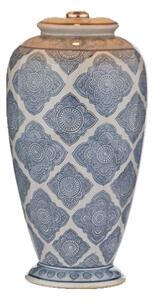 Där Lighting ELY4223 - Lampada da tavolo ELY 1xE27/60W/230V blu