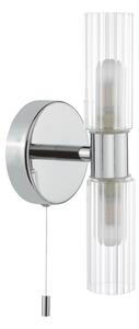 Där Lighting BOL0950 - Applique da bagno BOLTON 2xG9/5W/230V IP44 cromo