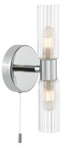 Där Lighting BOL0950 - Applique da bagno BOLTON 2xG9/5W/230V IP44 cromo
