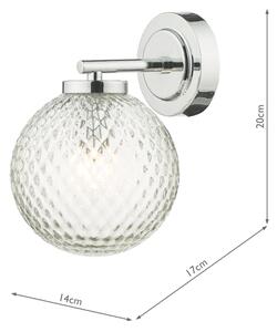 Där Lighting WAY0750 - Applique da bagno WAYNE 1xG9/3W/230V IP44 cromo